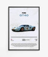 Pôster Ford GT40