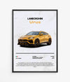 Pôster Lamborghini Urus