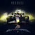 Toile canvas F1 Max Verstappen, monoplace Red Bull RB19 et casque posé au sol, ambiance jaune intense et visuel puissant