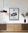 Pôster Peugeot 205 Turbo 16