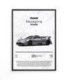 Pôster Pagani Huayra Imola