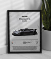 Pôster Pagani Huayra Imola